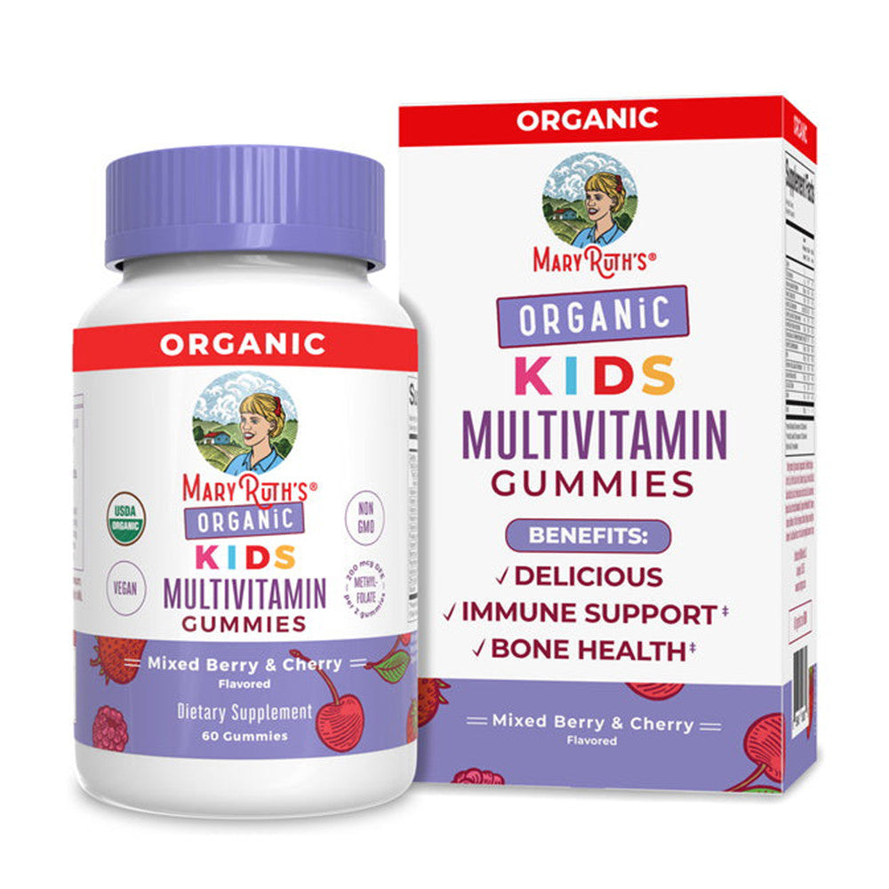 Mary Ruths Organics Kids Multivitamin Gummies, 60 Ea